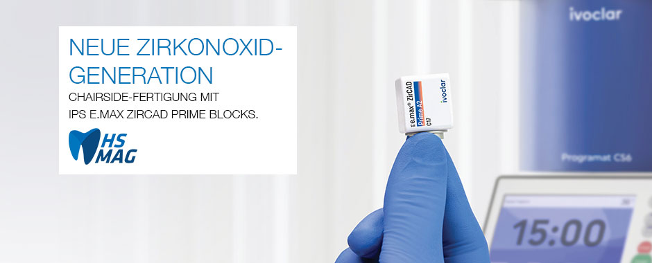 Neue Zirkonoxid-Generation für den Chairside-Workflow